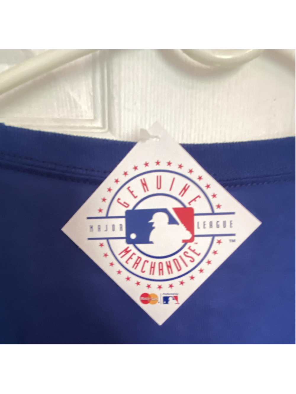 Majestic New York Mets MLB Officially Licensed Long Sleeve Shirt 2XL Blue - Picture 4 of 6